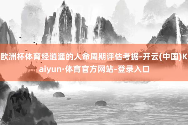 欧洲杯体育经逍遥的人命周期评估考据-开云(中国)Kaiyun·体育官方网站-登录入口