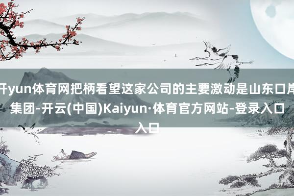 开yun体育网把柄看望这家公司的主要激动是山东口岸集团-开云(中国)Kaiyun·体育官方网站-登录入口