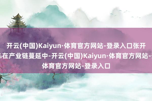 开云(中国)Kaiyun·体育官方网站-登录入口张开剩余53%在产业链蔓延中-开云(中国)Kaiyun·体育官方网站-登录入口