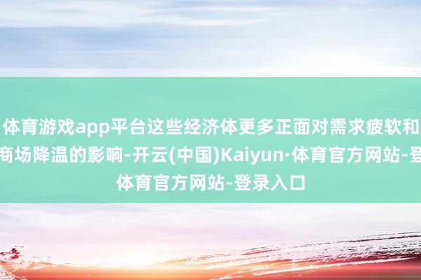 体育游戏app平台这些经济体更多正面对需求疲软和劳能源商场降温的影响-开云(中国)Kaiyun·体育官方网站-登录入口